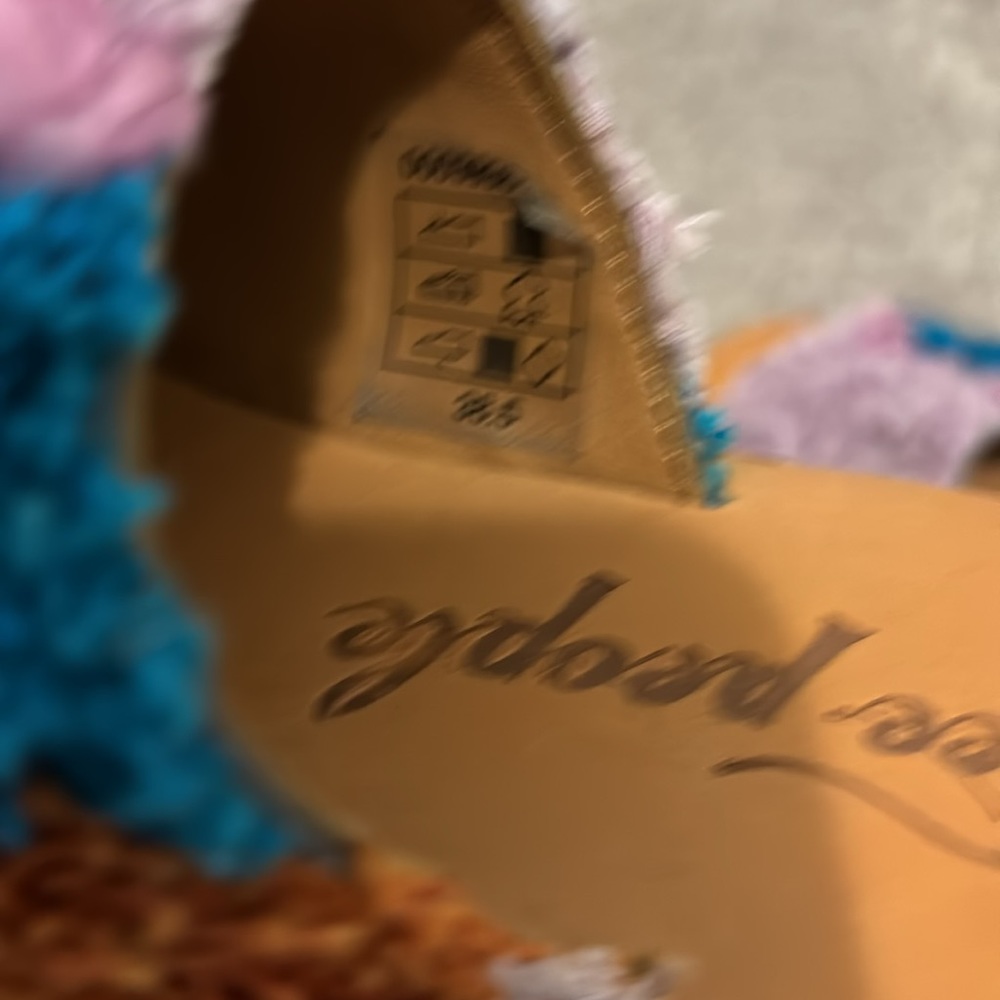 Free People Woven Mules Sandal Size 38.5 - Picture 4 of 7